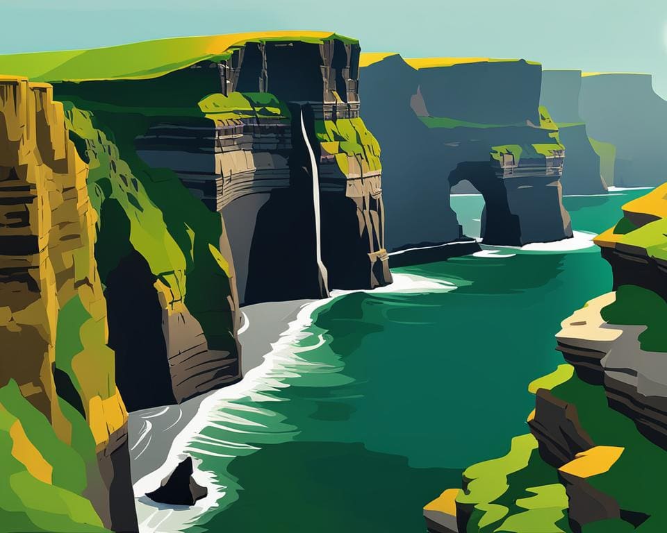 Ierland: De Kliffen van Moher bewonderen.