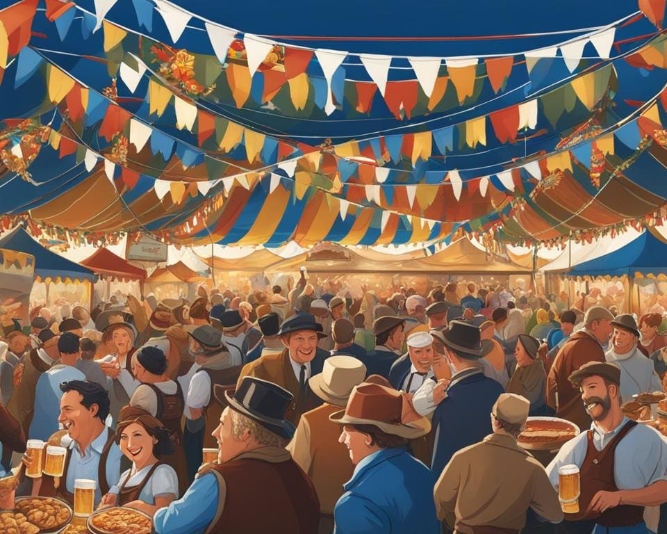 Oktoberfest Bierfestival in München