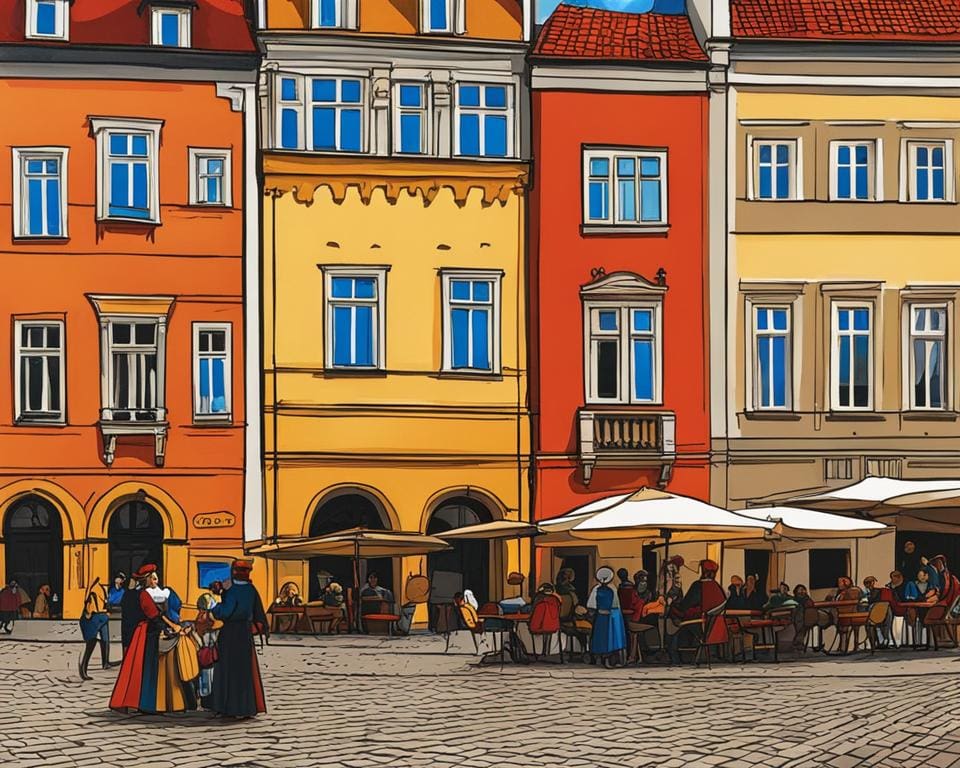 Polen: Een bezoek aan de historische stad Krakau.