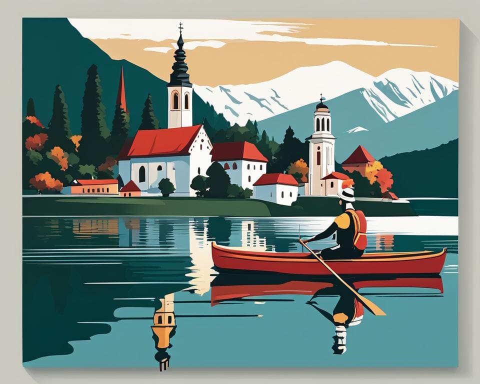 Slovenië: Het Meer van Bled bezoeken.