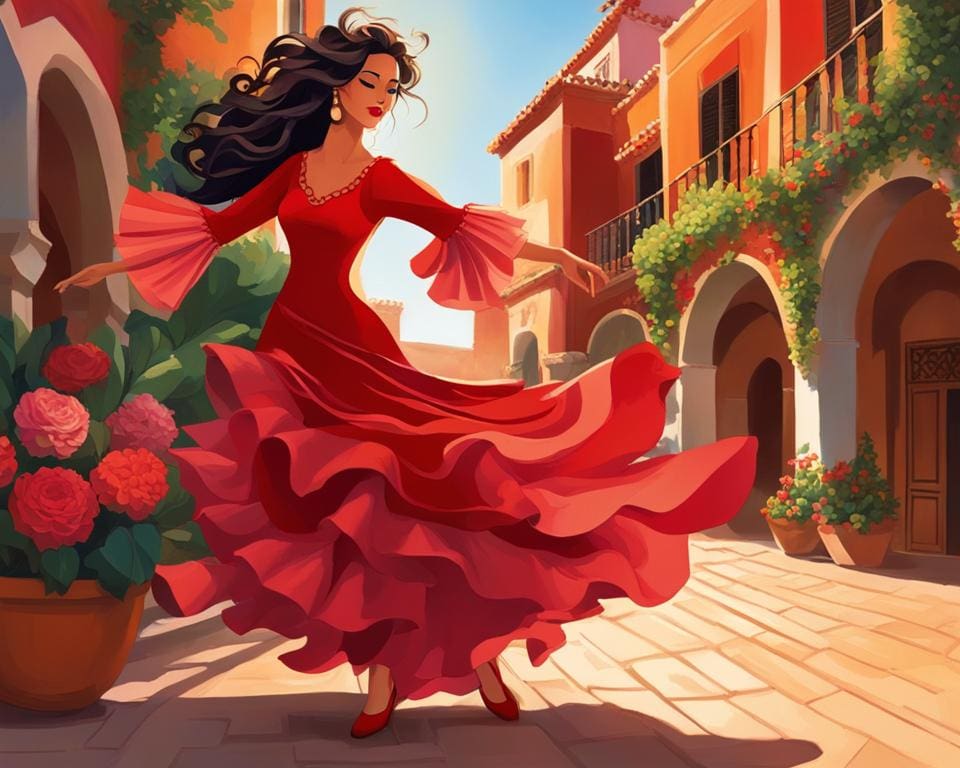 Spanje: Flamenco dansen in Sevilla.
