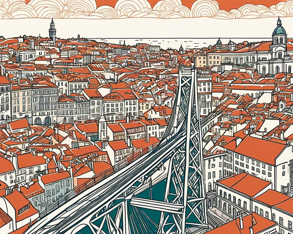Bruggen in Lissabon