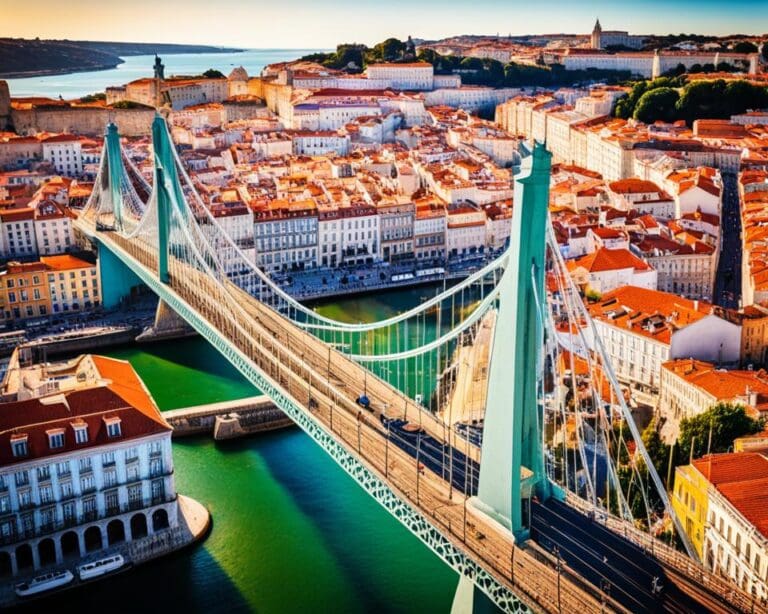 Bruggen van Lissabon zien, Portugal