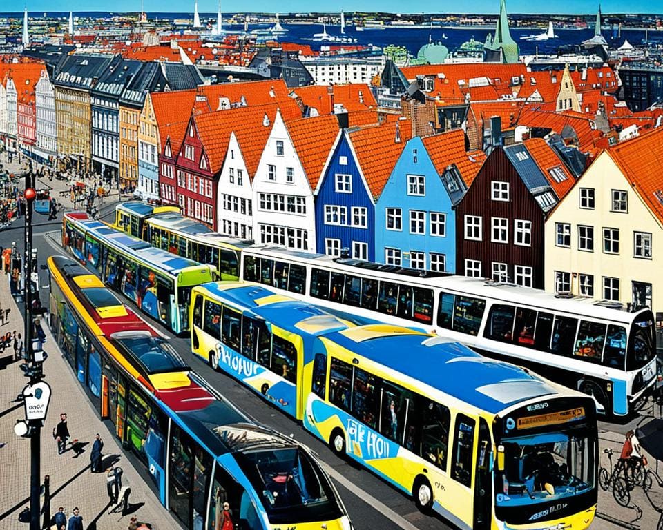 openbaar vervoer in Kopenhagen