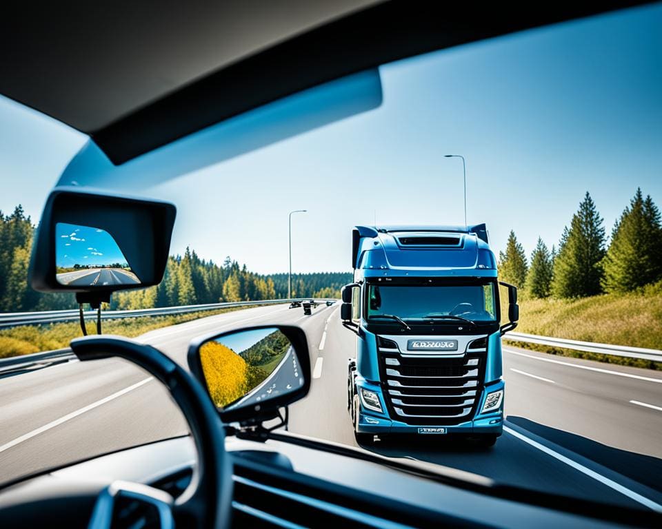 efficiëntie verhogen met camerasystemen voor vrachtwagens