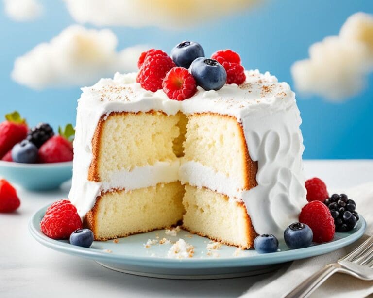 Angel Food Cake: Luchtige Amerikaanse Cake