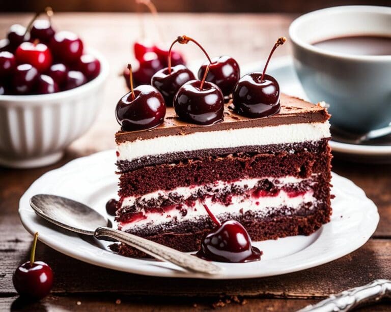Black Forest Cake: Duitse Chocolade-Kersen Cake