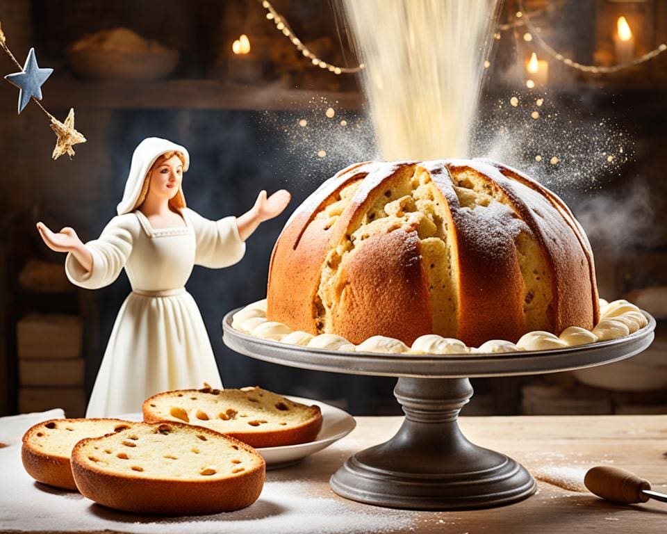 Geschiedenis en legende van Panettone