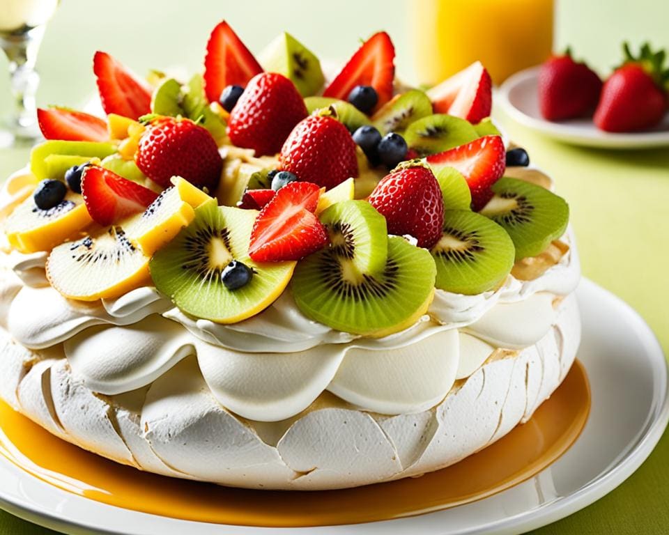 Pavlova: Nieuw-Zeelandse Meringue Dessert