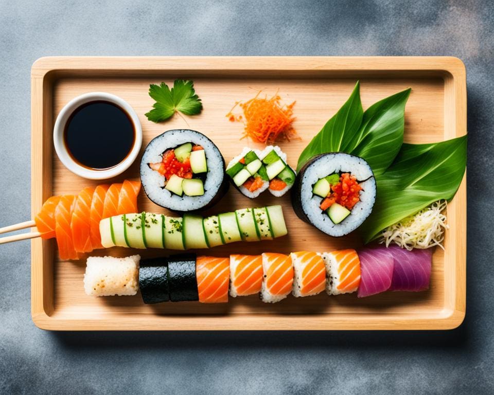 beste vegan sushi Amsterdam