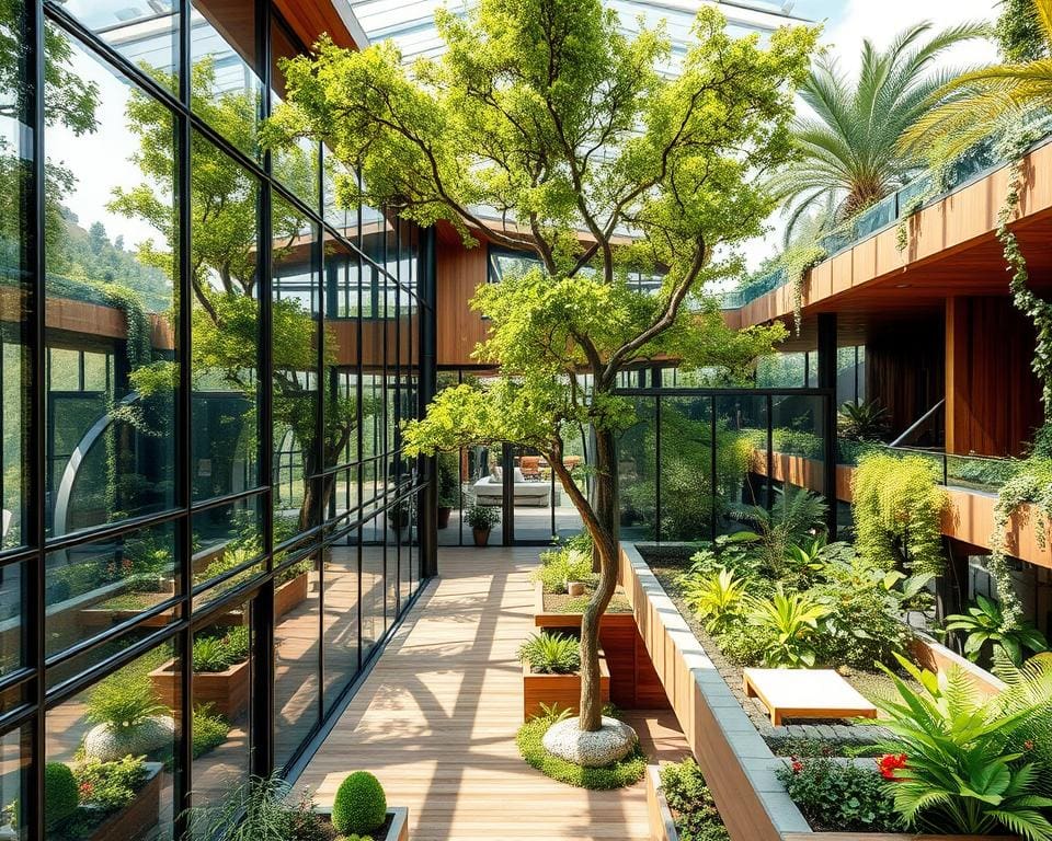 Biophilic design in architectuur