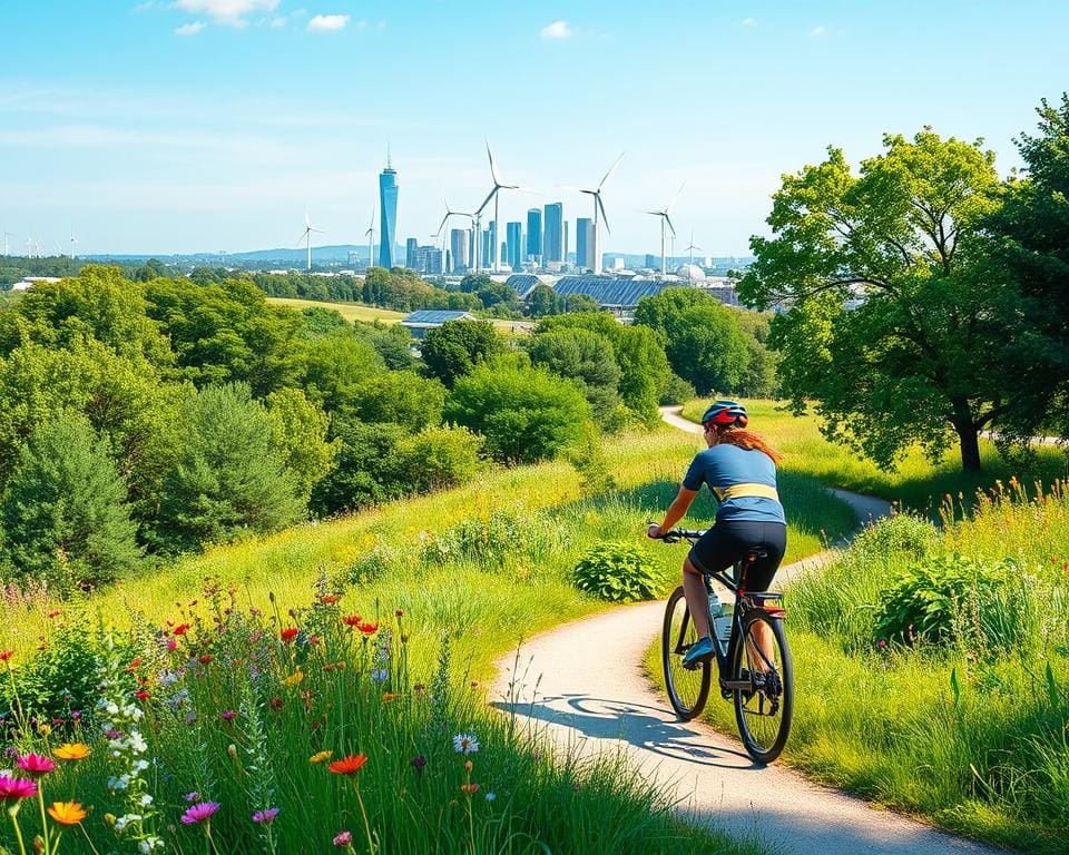 fietsen en zijn impact op het milieu