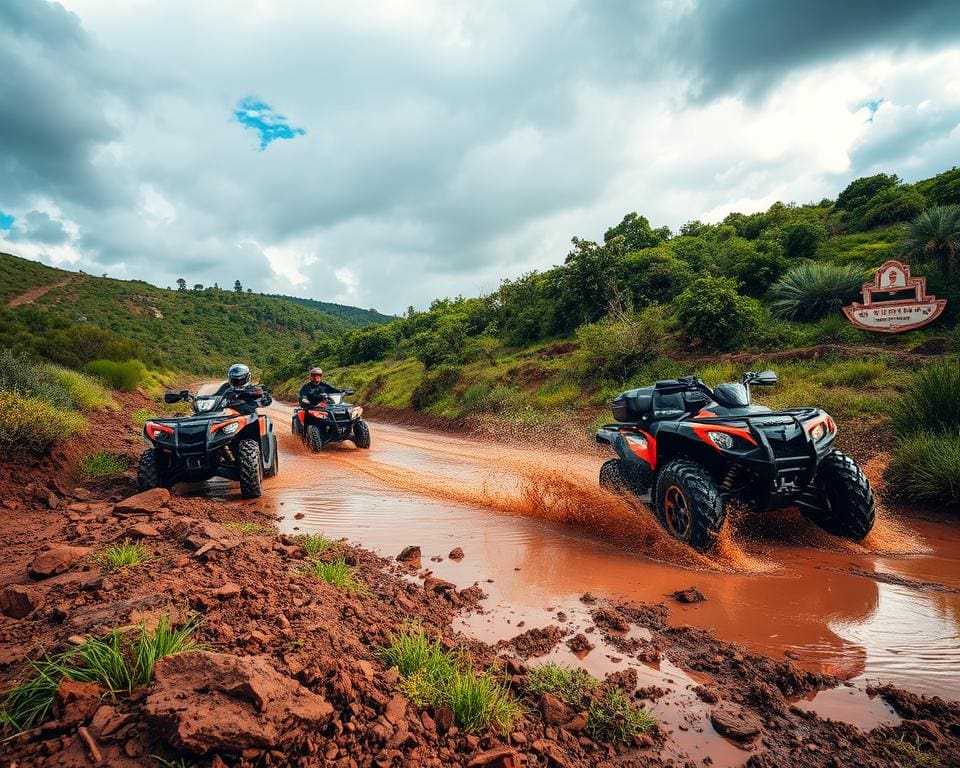 off-road plezier met quads en avontuur