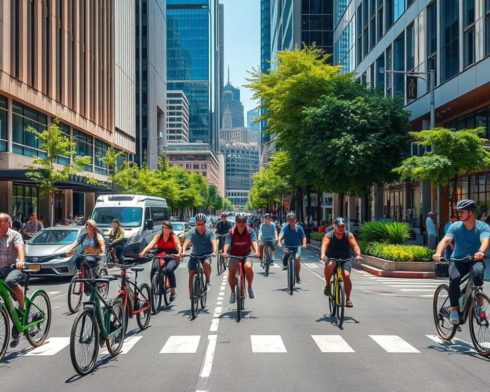 Elektrische fietsen: De opkomst van de e-bike in stadsvervoer