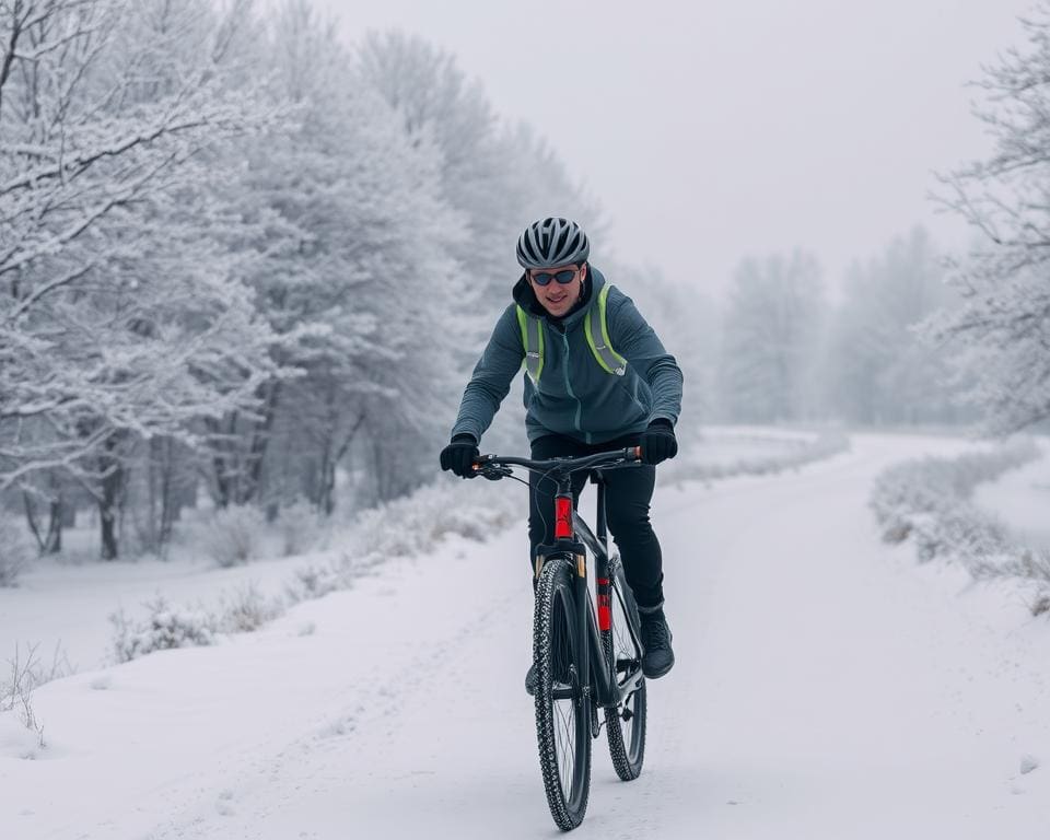 Fietsen in de winter: Hoe je veilig kunt blijven tijdens koude ritten