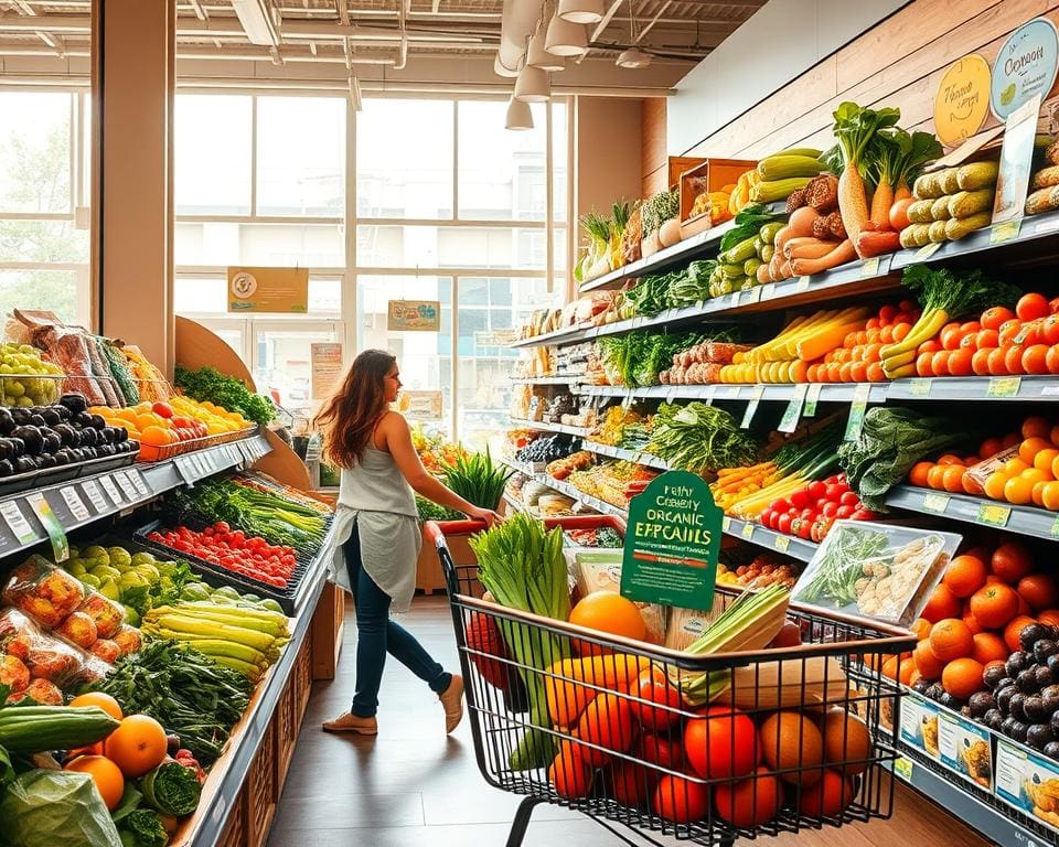 Gezonde keuzes maken bij het boodschappen doen