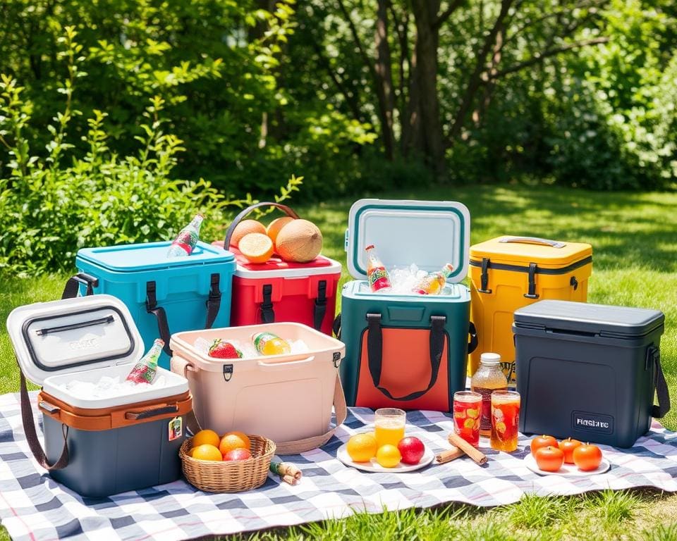 Koelelementen voor lange zomeruitstapjes