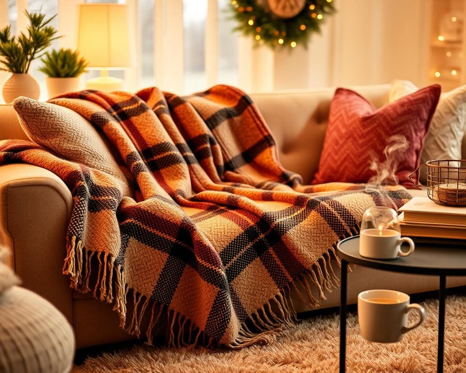 extra warmte met een plaid