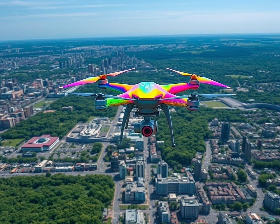 impact van drones op luchtkwaliteit