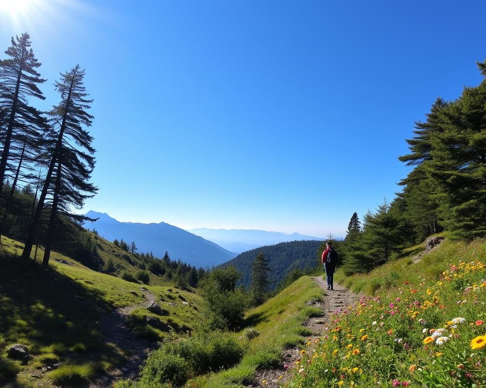 bergwandelen wellness