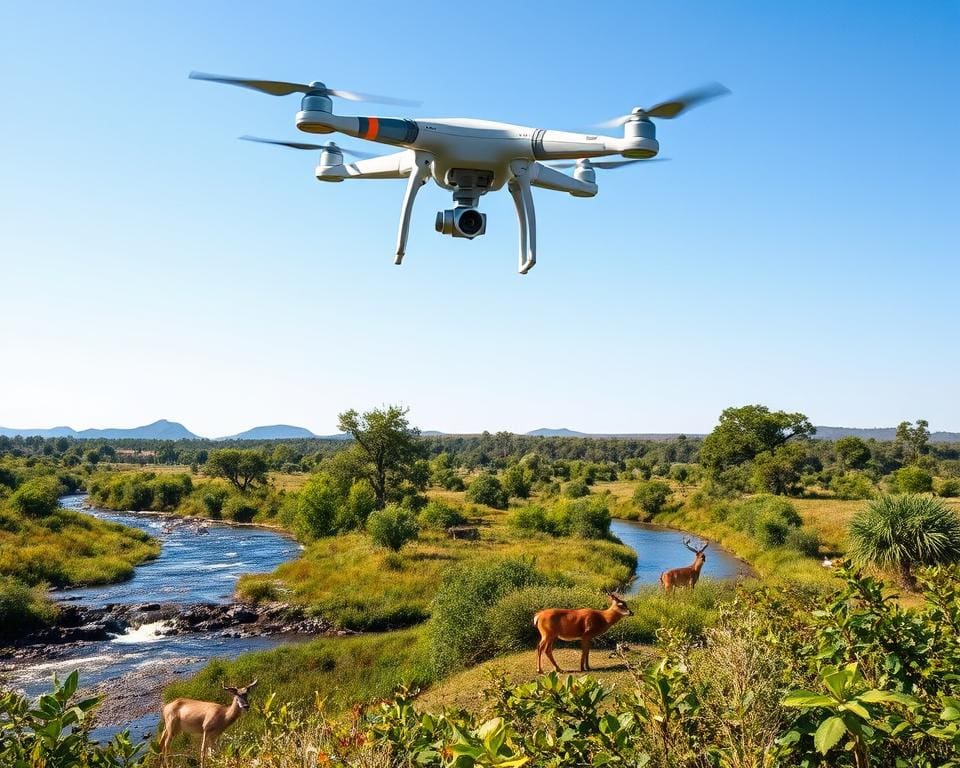 wat zijn de voordelen van drones in natuurbeschermingsprojecten?