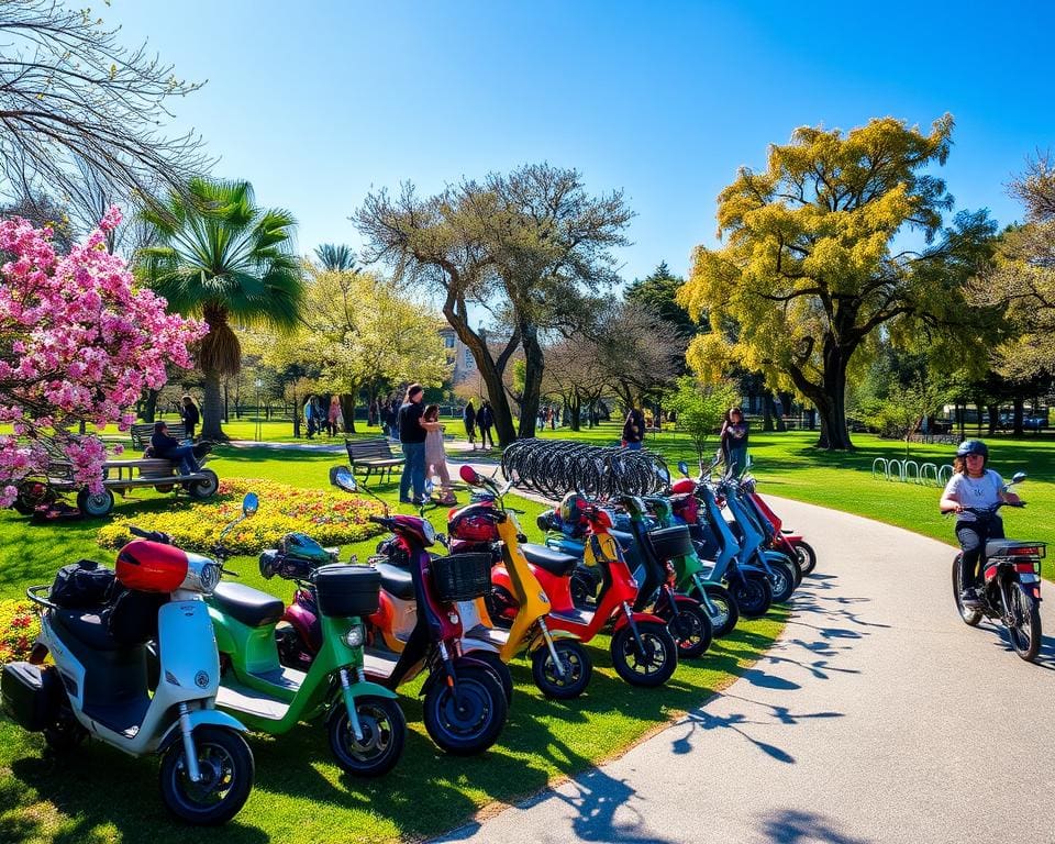 elektrische scooters voor recreatief gebruik