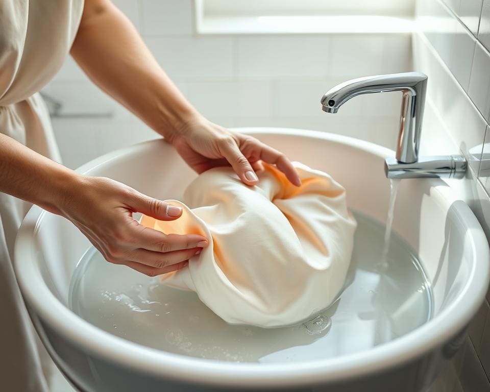 Wat is de beste manier om zijde te wassen?