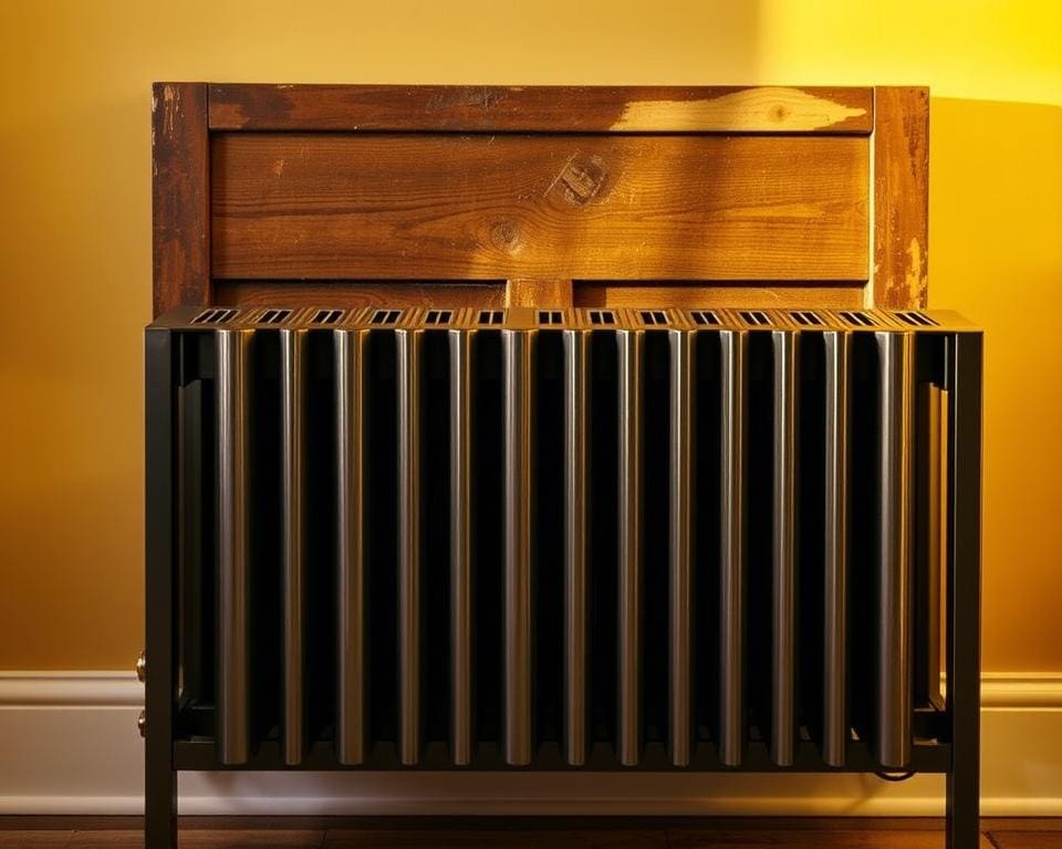 Wat is het verschil tussen metalen en houten radiator ombouw?