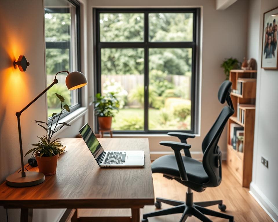 Wat zijn praktische tips voor een kleine werkplek?
