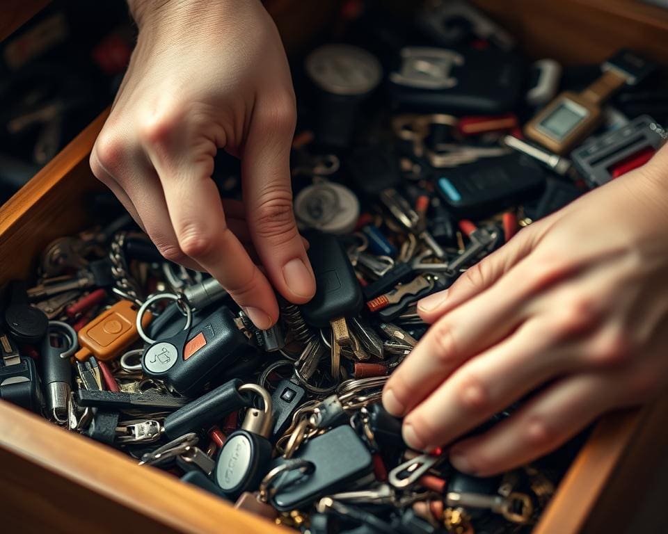 autosleutels terugvinden