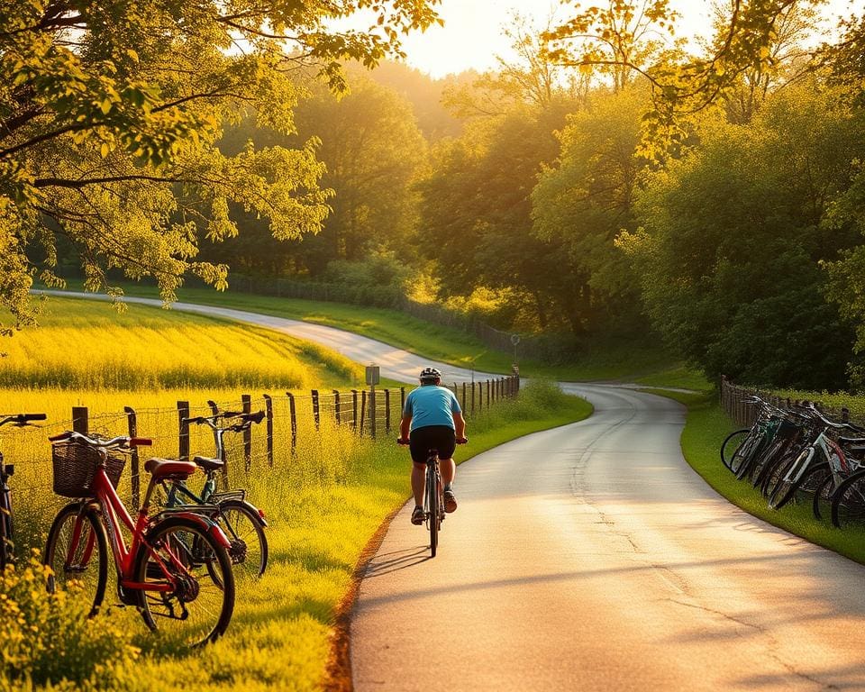 fietsen voor ontspanning
