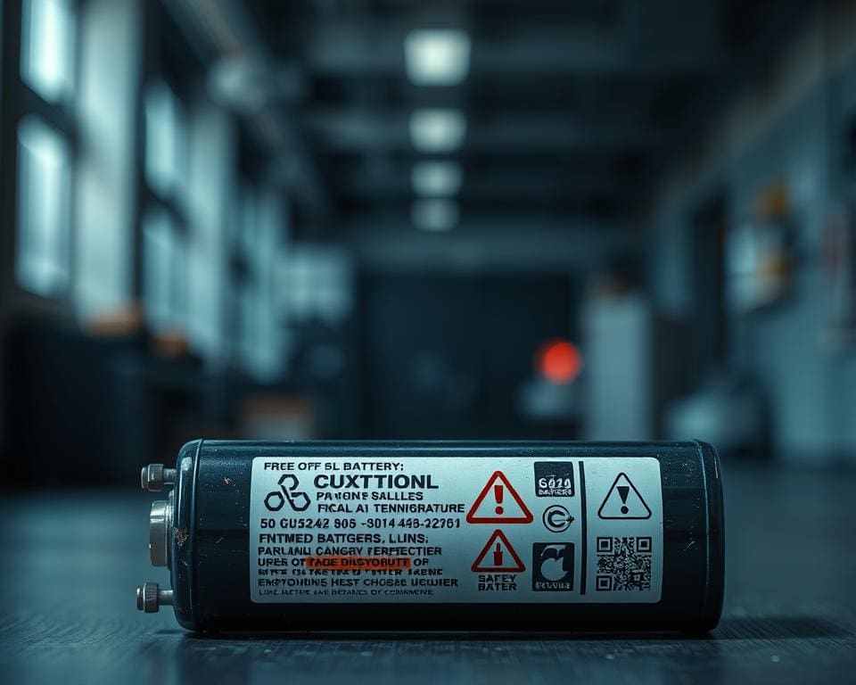 veiligheidsrisico's Ouxi batterij