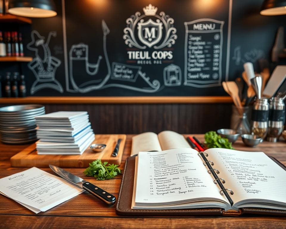 Hoe stelt een chefkok een menukaart samen?