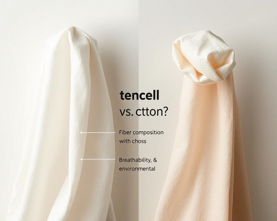 Tencel vs katoen vergelijking