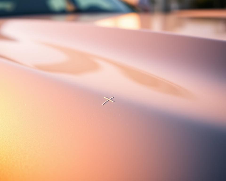 When is spot repair suitable for scratches?