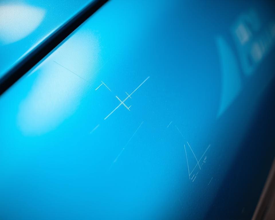 Zijn krassen op metallic lak lastiger te verwijderen?