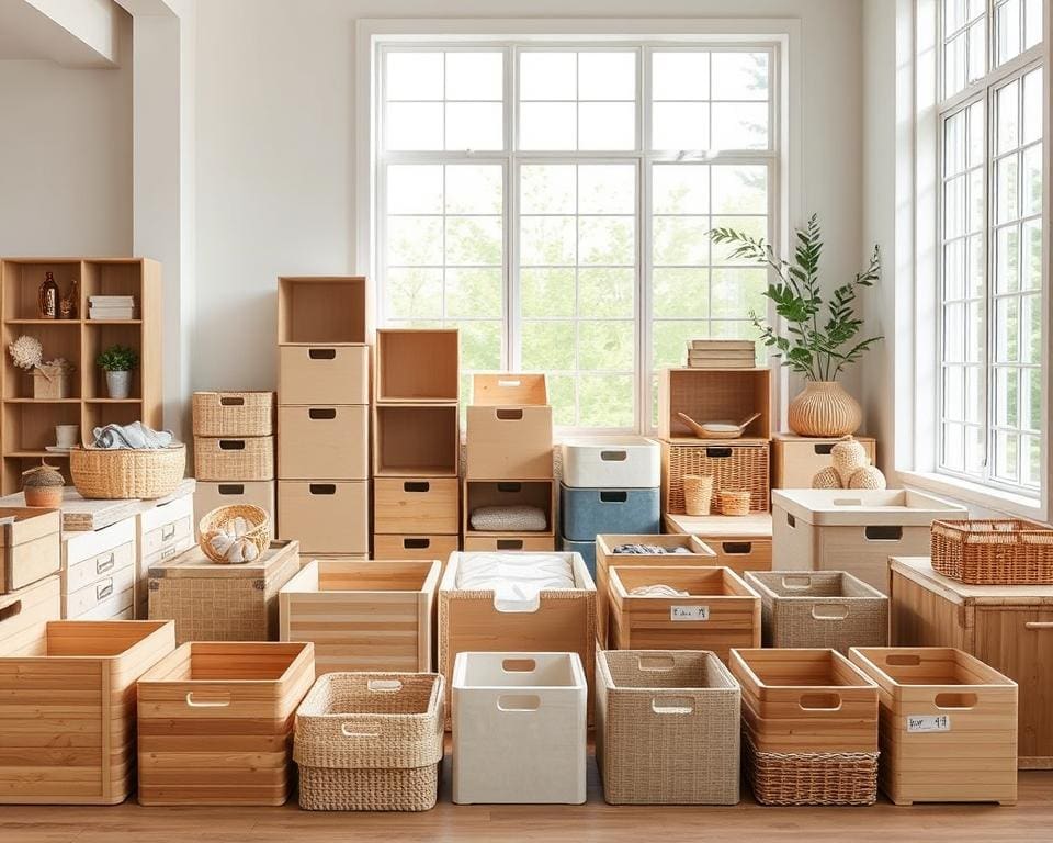 duurzame opbergboxen
