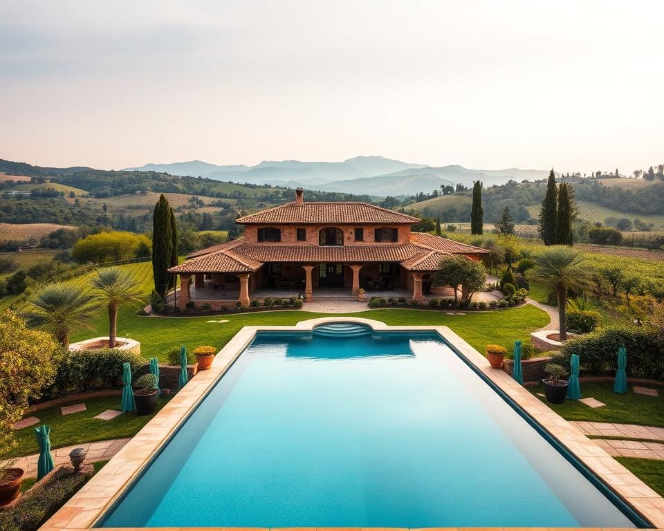 luxe vakantiehuis Italië
