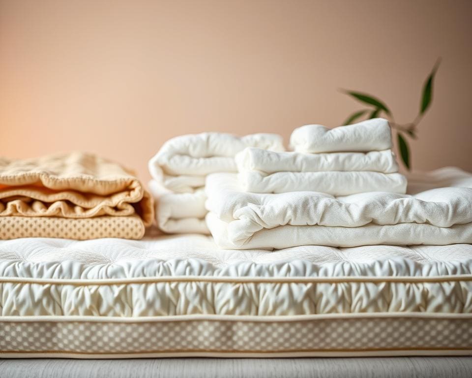 populaire materialen ondermatrassen