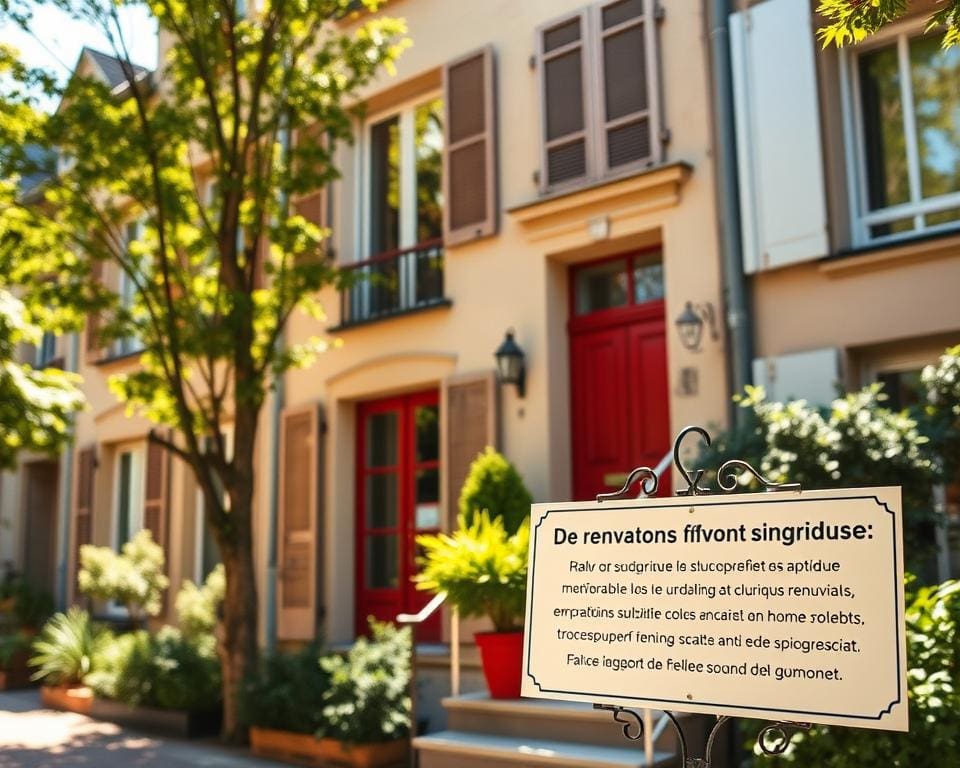 renovatie subsidies Frankrijk
