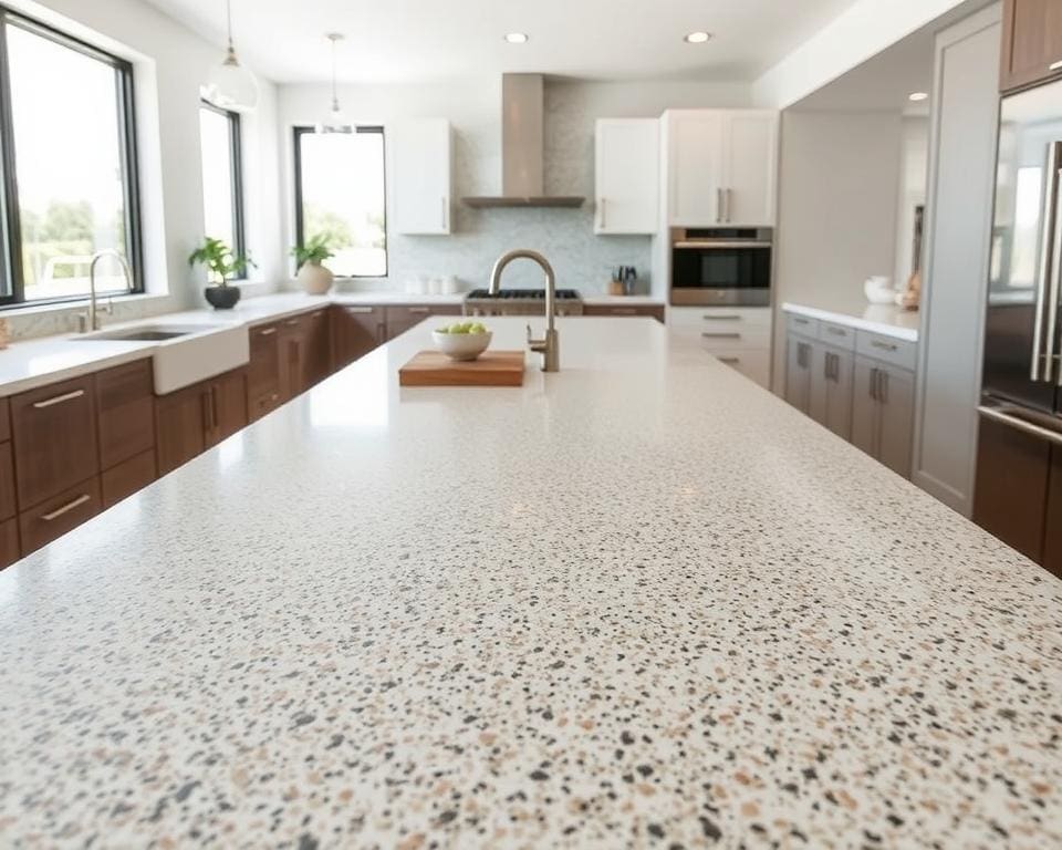 terrazzo keukenblad opties