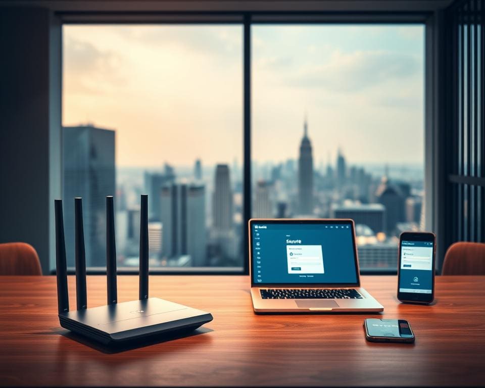 Beveiliging van draadloze bedrijfsnetwerken