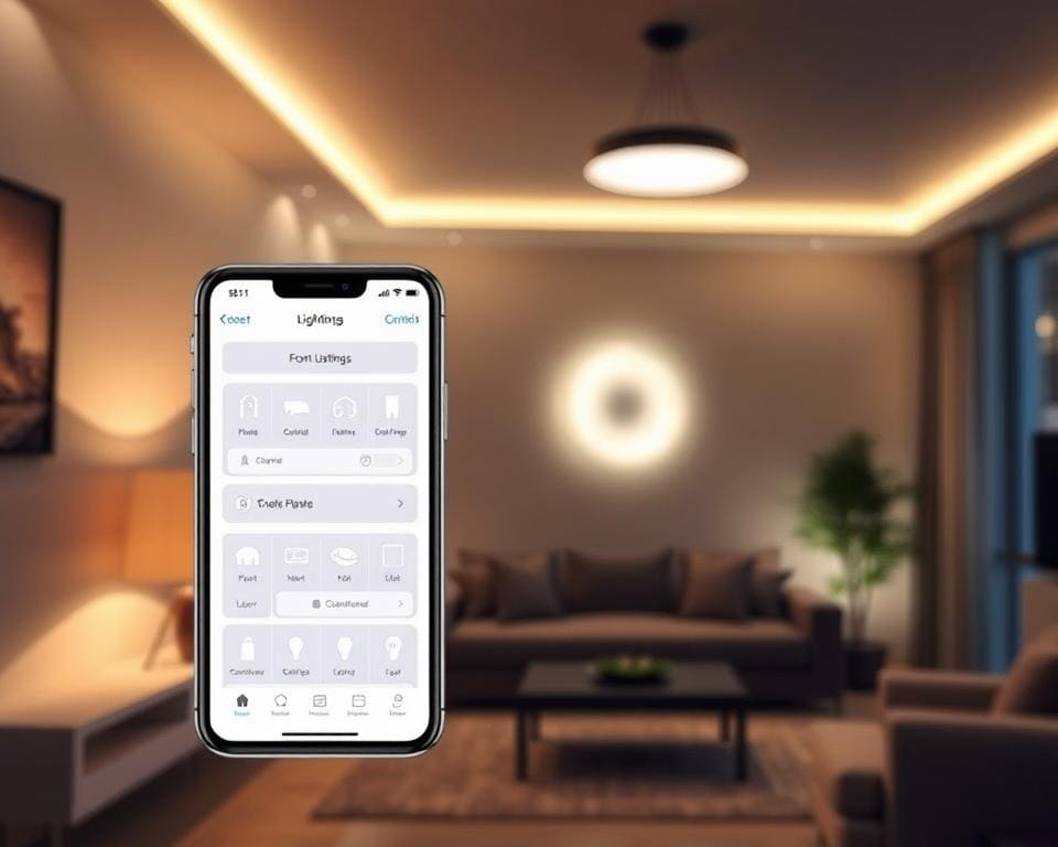 Hoe bedien ik slimme verlichting met mijn smartphone?
