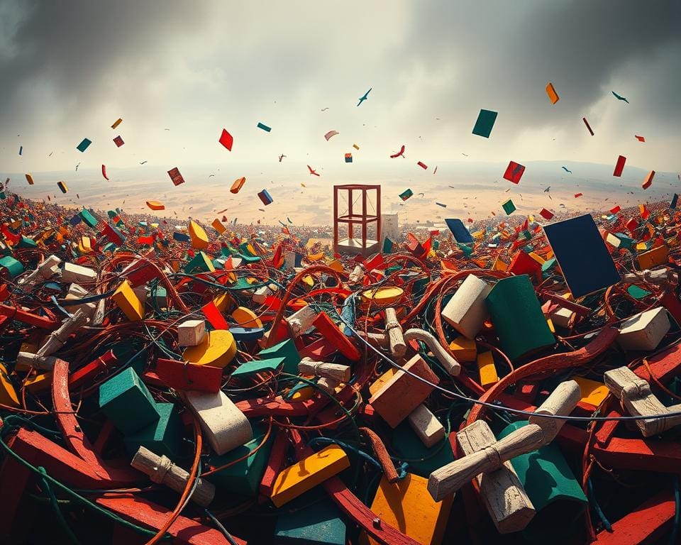 Kun je structuur vinden in een chaotisch leven?