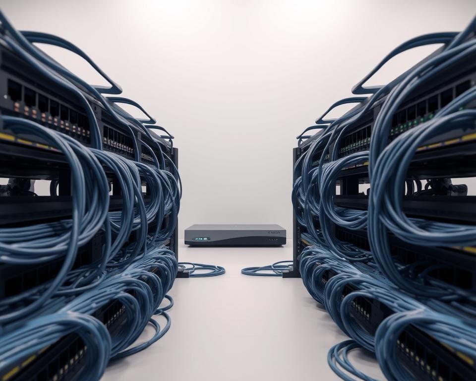 Netwerkkabels en infrastructuur verbeteren