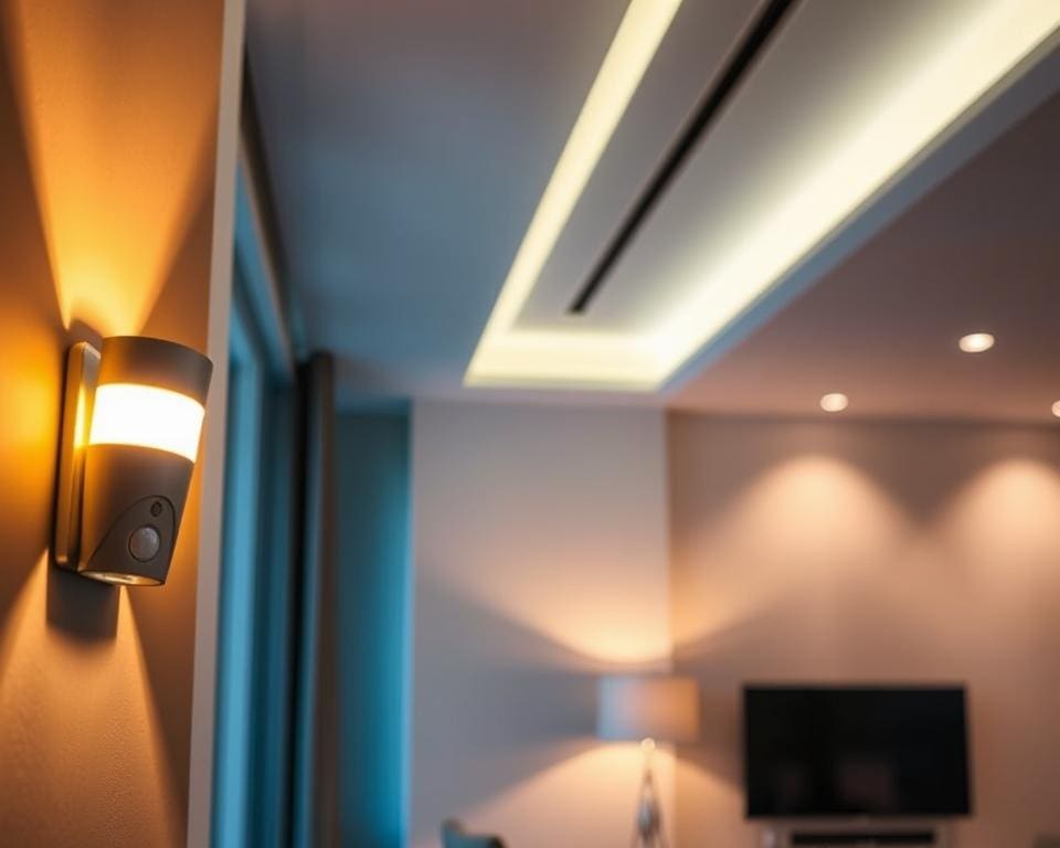 Slimme verlichting met sensoren
