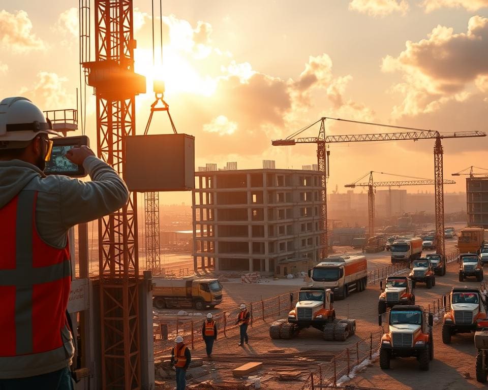 Voorbeelden van slimme technologie in de bouwsector