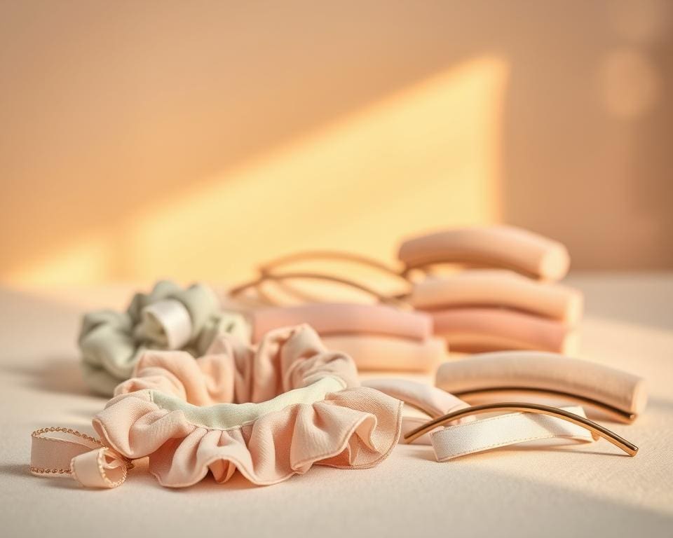 haarbescherming met zachte haaraccessoires