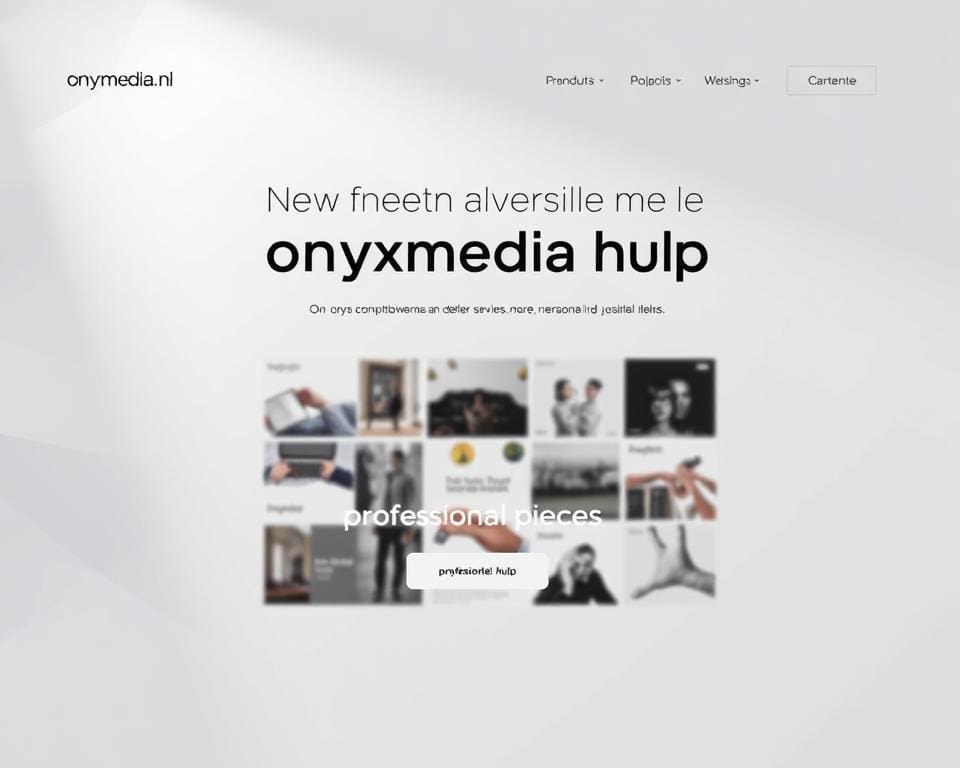 professionele hulp onyxmedia.nl