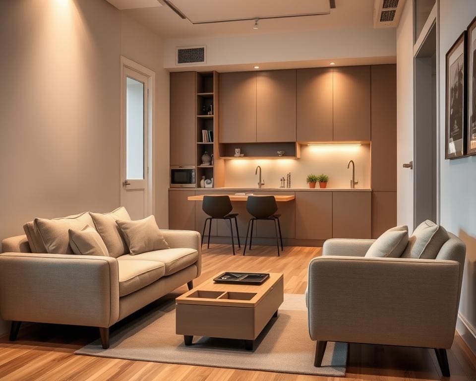 Compacte meubels voor kleine appartementen